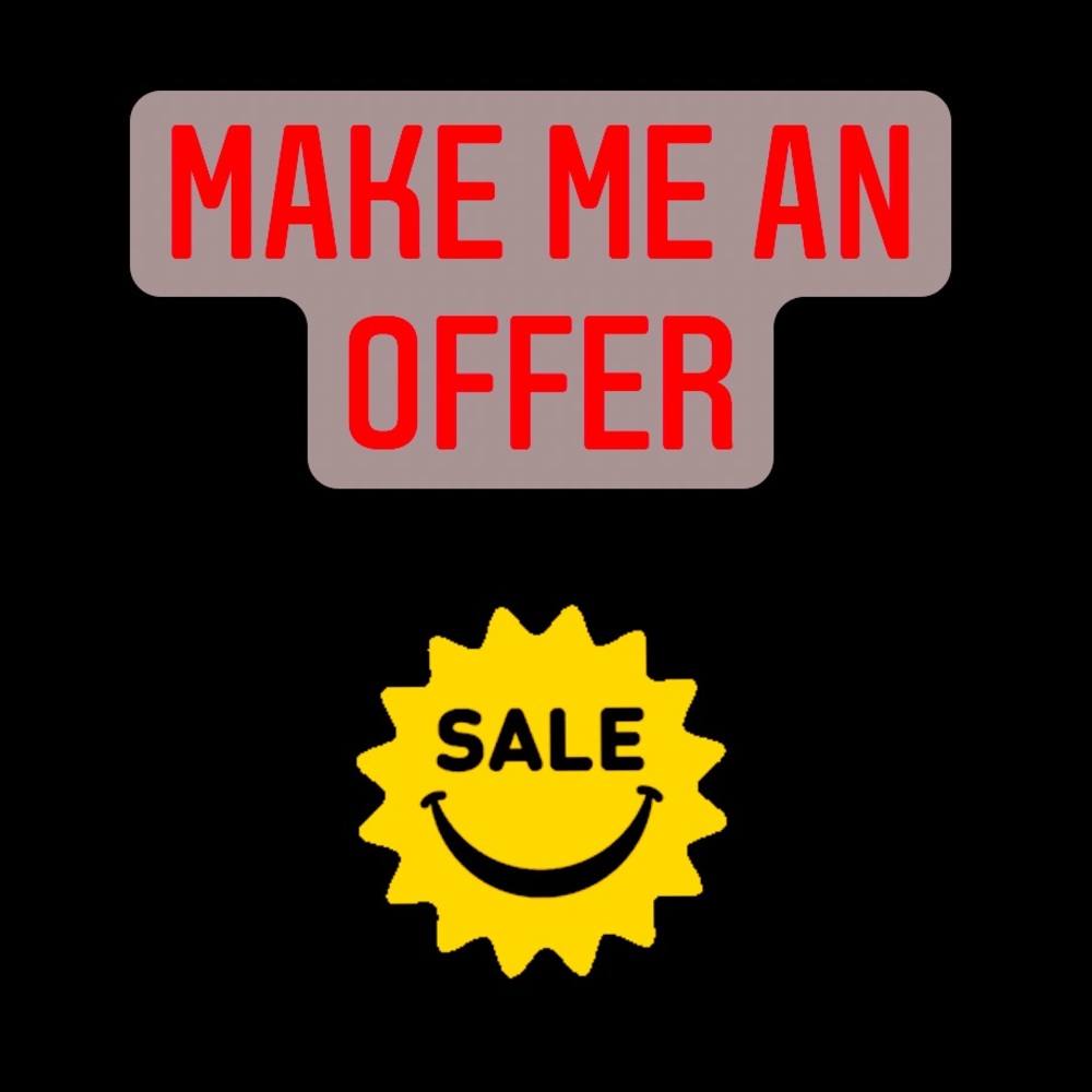 Make an offer ☺️ all reasonable offers accepted!